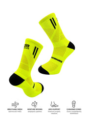 Running Socks – Short Crew – StrideRoad Lilac / Purple