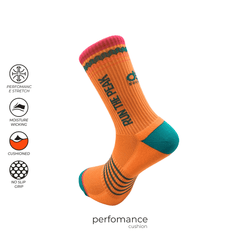 Αθλητικές κάλτσες για τρέξιμο Trail Run The Peak