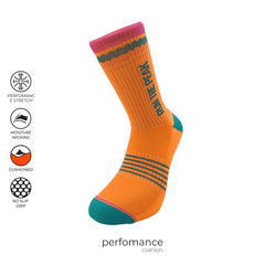 Αθλητικές κάλτσες για τρέξιμο Trail Run The Peak