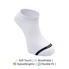 desocks 3-Pack Short Casual Socks | Comfort & Everyday Style