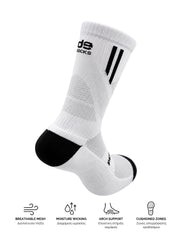 Running Socks – Short Crew – StrideRoad Lilac / Purple
