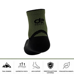 Sports socks for running trail running socks Blue