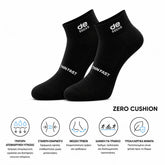 Αθλητικές κάλτσες για τρέξιμο & τριάθλο desocks ThinFast Black