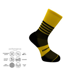 Κάλτσες Τρεξίματος WildStride με ενισχυμένο πάτο και σχεδίαση για σταθερότητα και άνεση σε κάθε βήμα στο τρέξιμο.