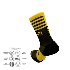 Trail Running Κάλτσες Monster Smile με τεχνολογία no-slip grip και υλικό που αποβάλλει την υγρασία για μέγιστη απόδοση.