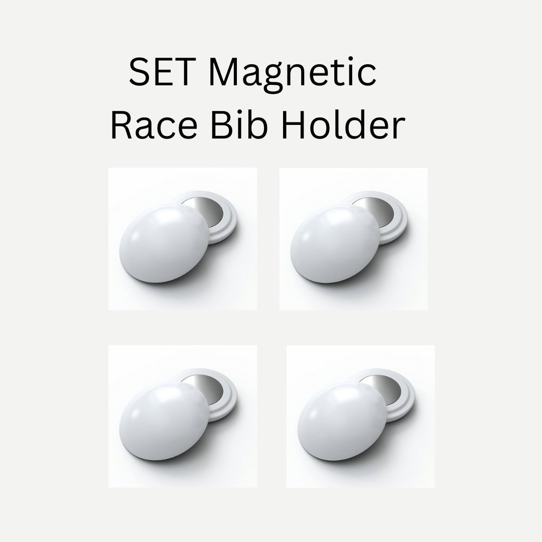 SET Magnetic Race Bib Holder for running and cycling events