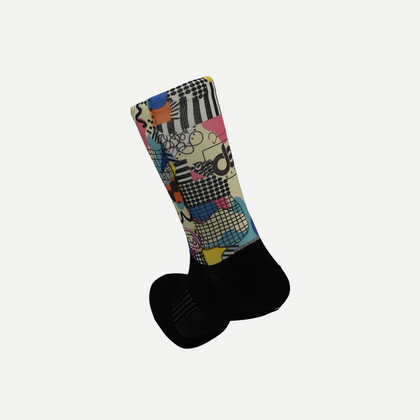 Κάλτσα Ποδηλασίας Mid Socks Colorful 1