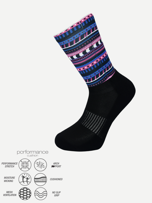 desocks Printed Performance Running Κάλτσες 1.13