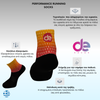 desocks Printed Performance Running Socks Y/C