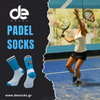 desocks Κάλτσες Padel Crew Stability Blue/White