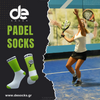 desocks Κάλτσες Padel Crew Stability Green/White