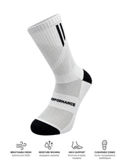 Running Socks – Short Crew – StrideRoad Lilac / Purple