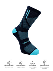 Running Socks – Short Crew – StrideRoad Lilac / Purple