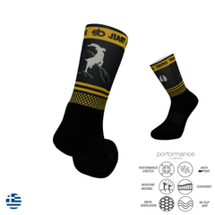 Goat Printed Crew Running Socks