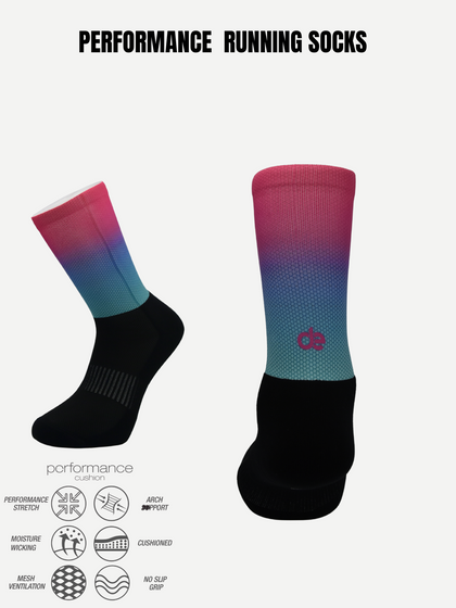 desocks Κάλτσες Running Performance Socks Printed Hive