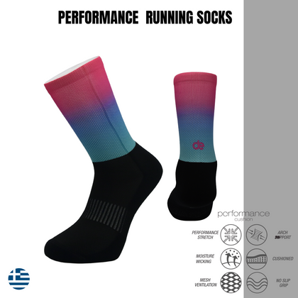 desocks Κάλτσες Running Printed Performance  Socks Hive