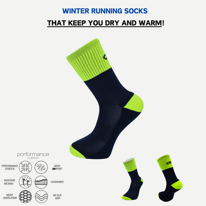 desocks Χειμερινές κάλτσες για τρέξιμο Performance running socks W