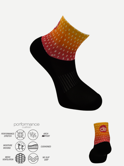 desocks Printed Performance Running Κάλτσες 1.16