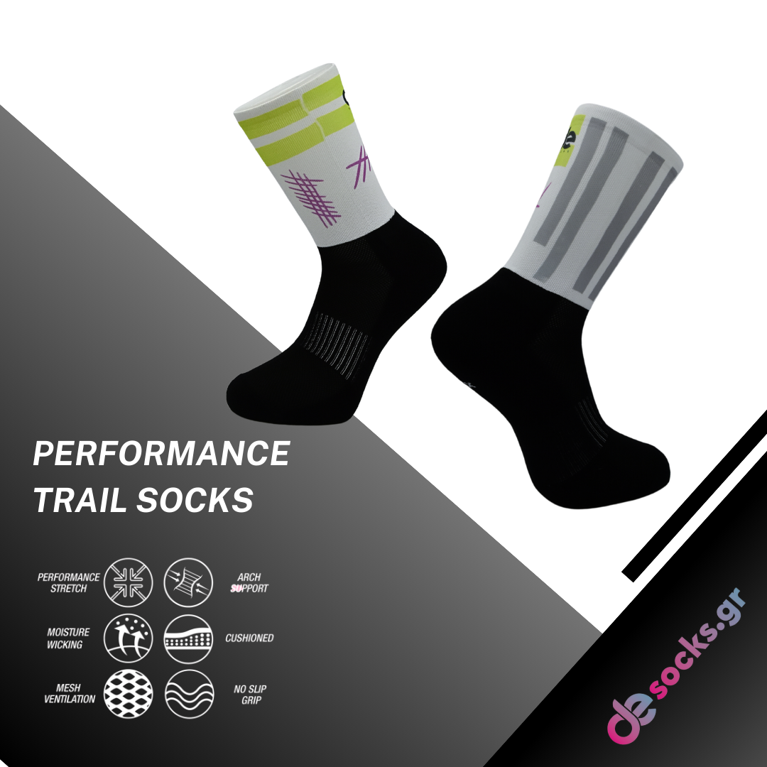 desocks Printed Performance Running Κάλτσες 1.15