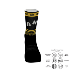 Goat Printed Crew Running Socks