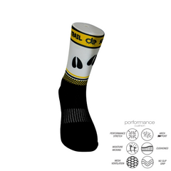 Goat Printed Crew Running Socks