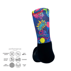 Tennis & Padel Socks Pro Grip Socks Printed Stadium