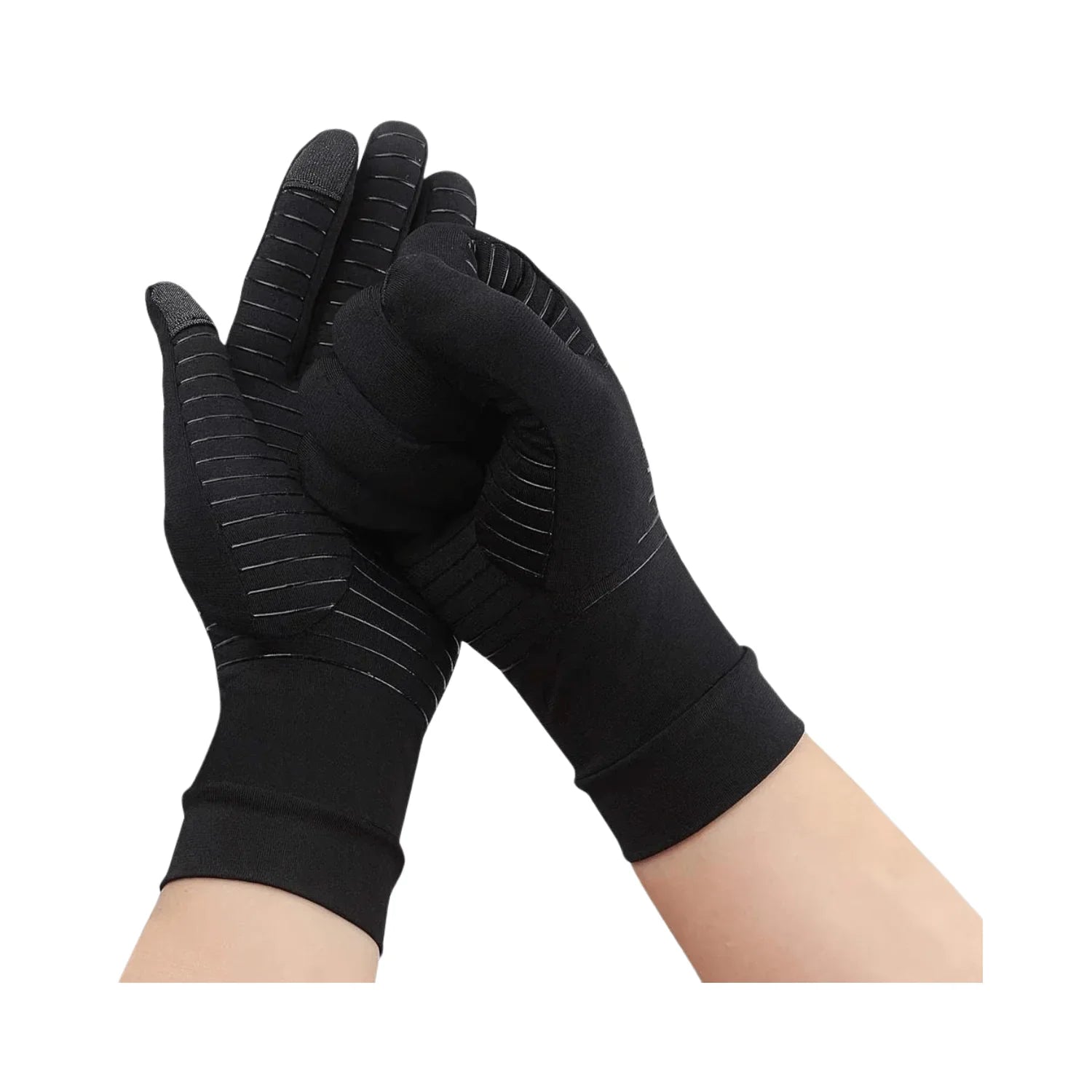 Ζευγάρι Ισοθερμικά Αθλητικά Γάντια - Ανθεκτικά & Διαπνέοντα με εργονομική εφαρμογή και ελαστική μανσέτα για άνεση και προστασία στο τρέξιμο.