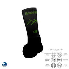 Thomaidis Trail Crew Printed Running Socks