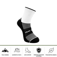 Sports socks for running trail running socks Blue