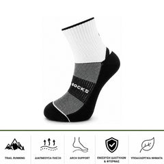 Sports socks for running trail running socks Blue