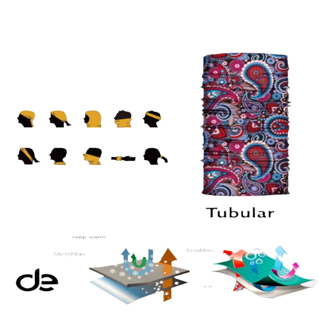 Bndanas-Tubular boho style - desocks