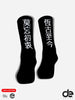 Japanese Black Mid High Socks