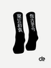 Japanese Black Mid High Socks
