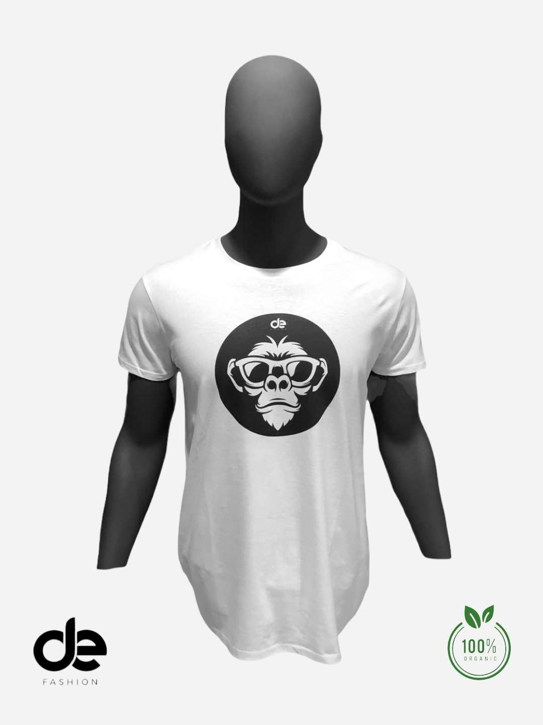 T-Shirt Edition Monkey 100% Organics Cotton - desocks