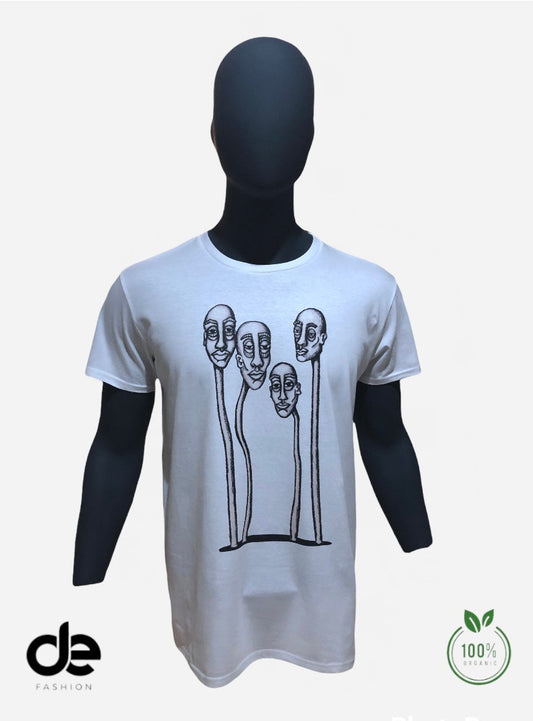 T-Shirt Ghosts 2 100% Organics Cotton - desocks